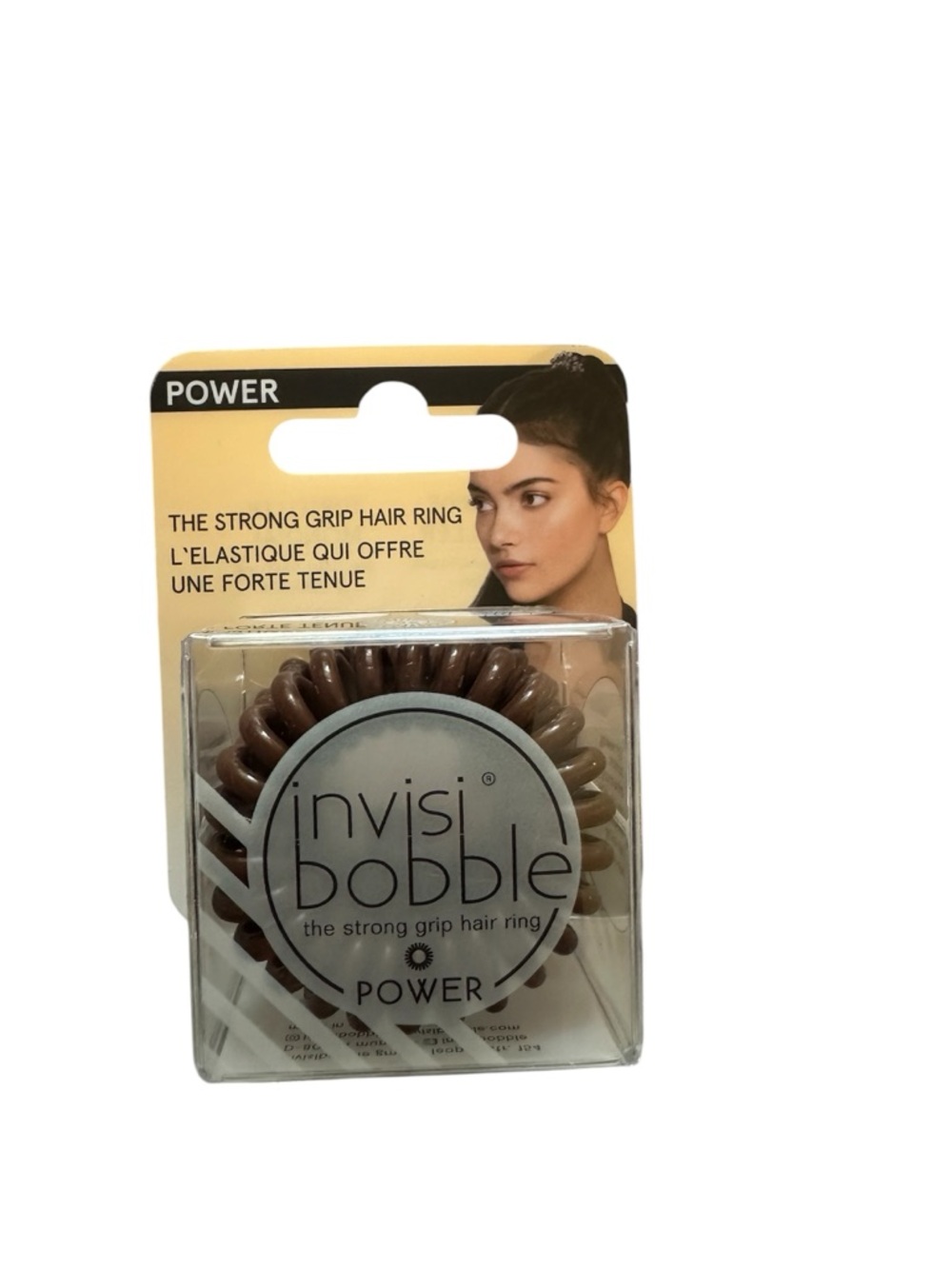 invisibobble Invisibobble Power -  Brown package of 3